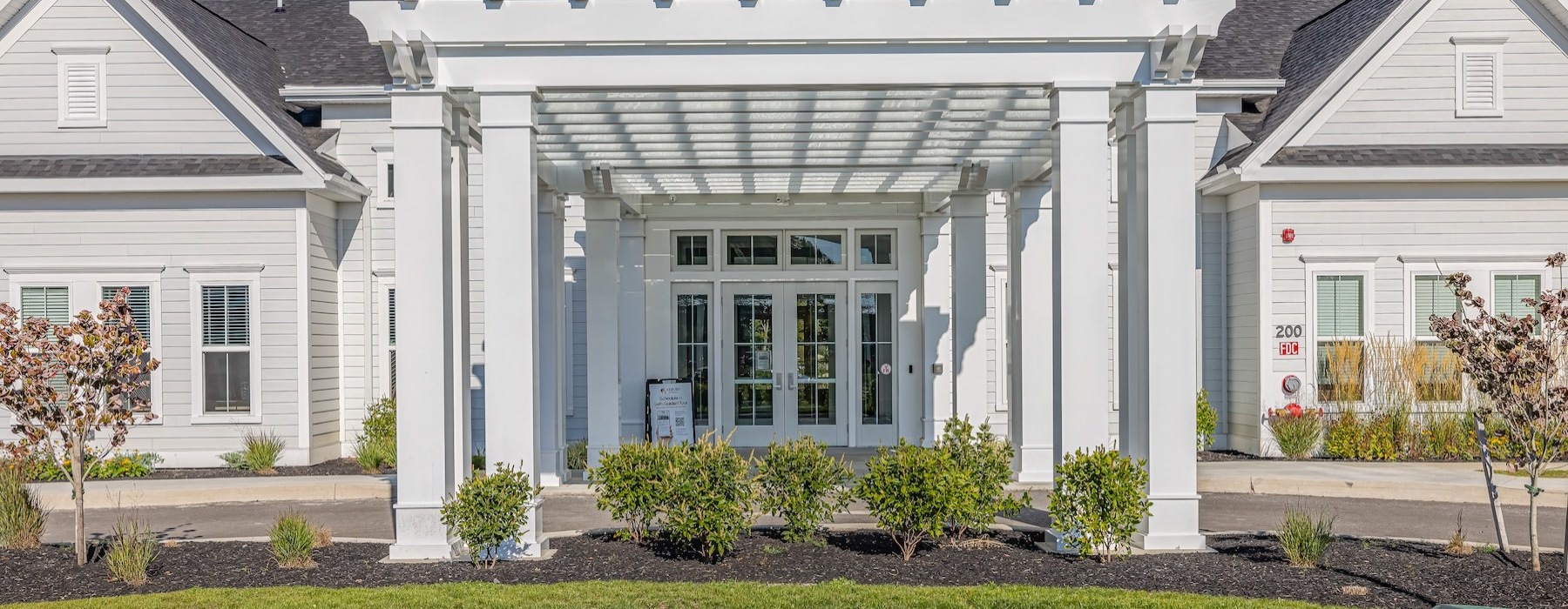 leasing office exterior