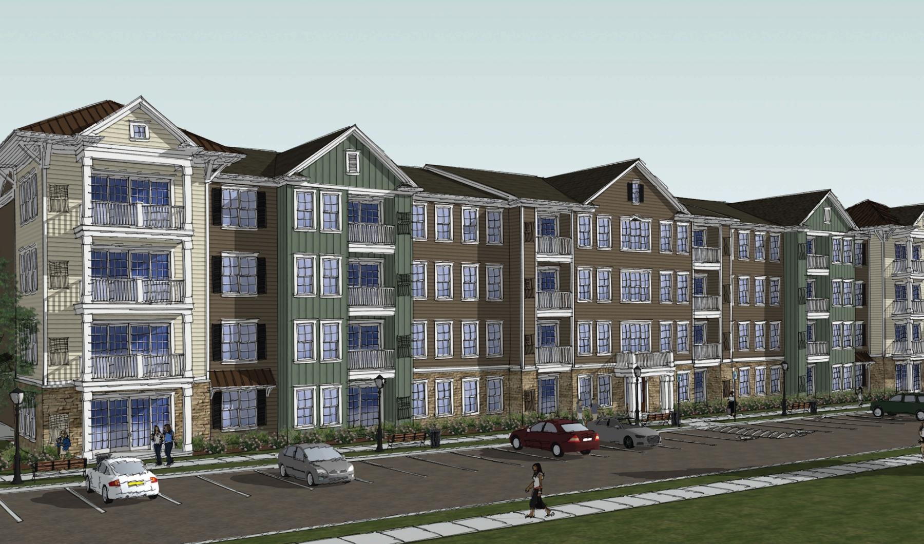 Settle into comfort at Arbors at Penfield rendering of Arbors at Penfield exterior