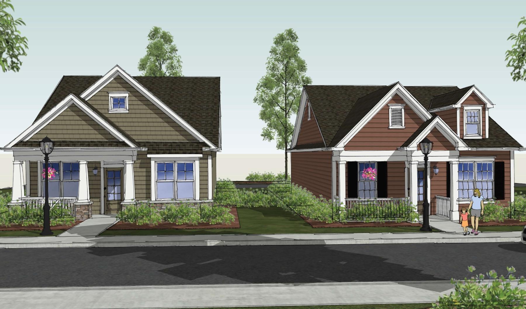 Settle into comfort at Arbors at Penfield home renderings